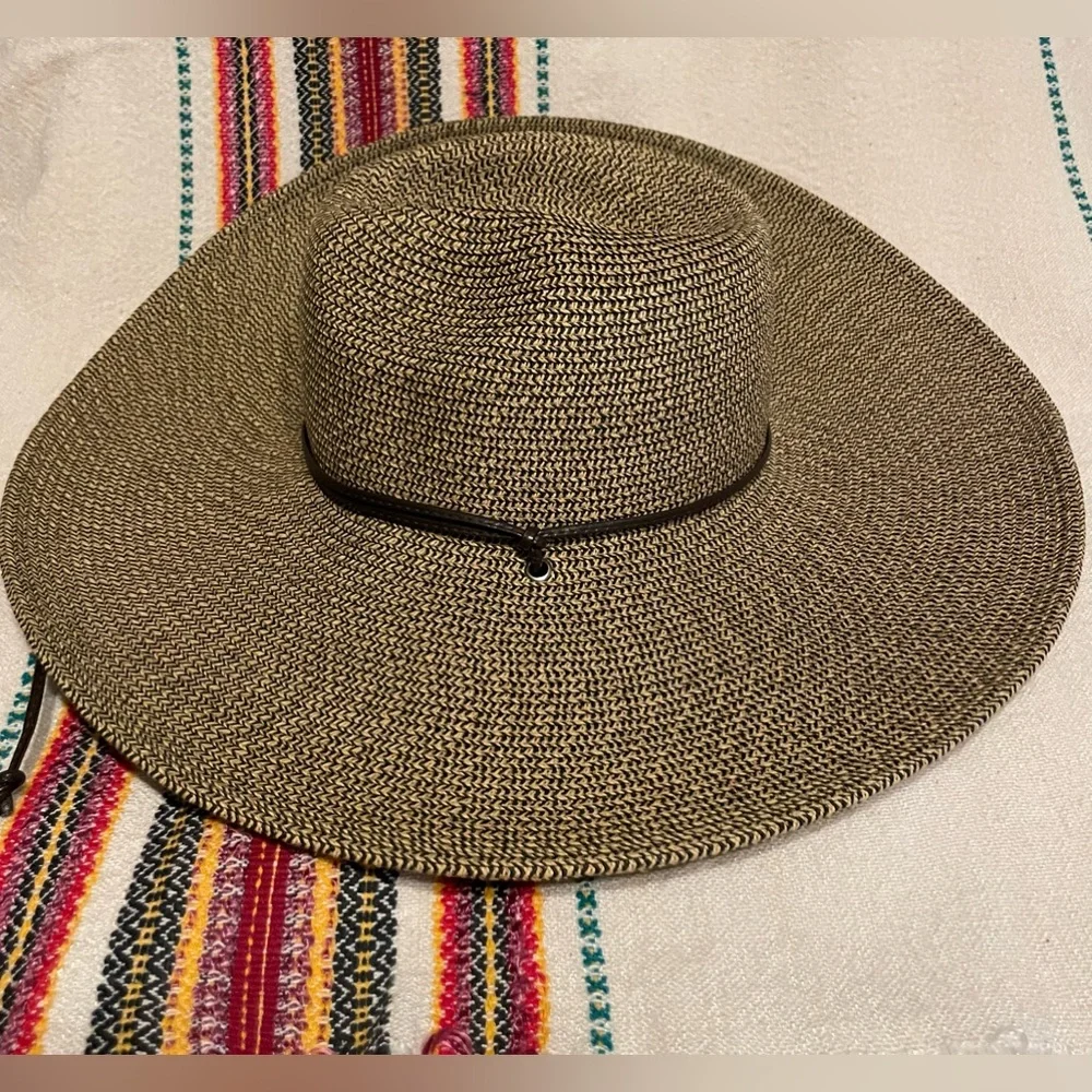 El Campo 5" Brim Sun Hat UPF50 Sun Protection with Chin Cord by San Diego Hat Co - Picture 11 of 15